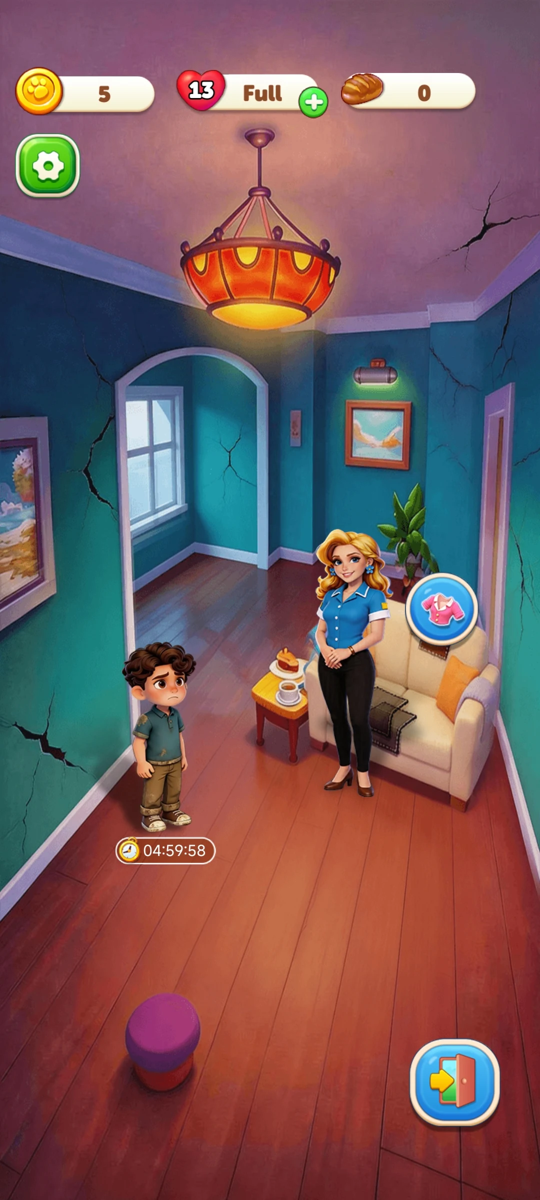 Unstoppable gameplay screen